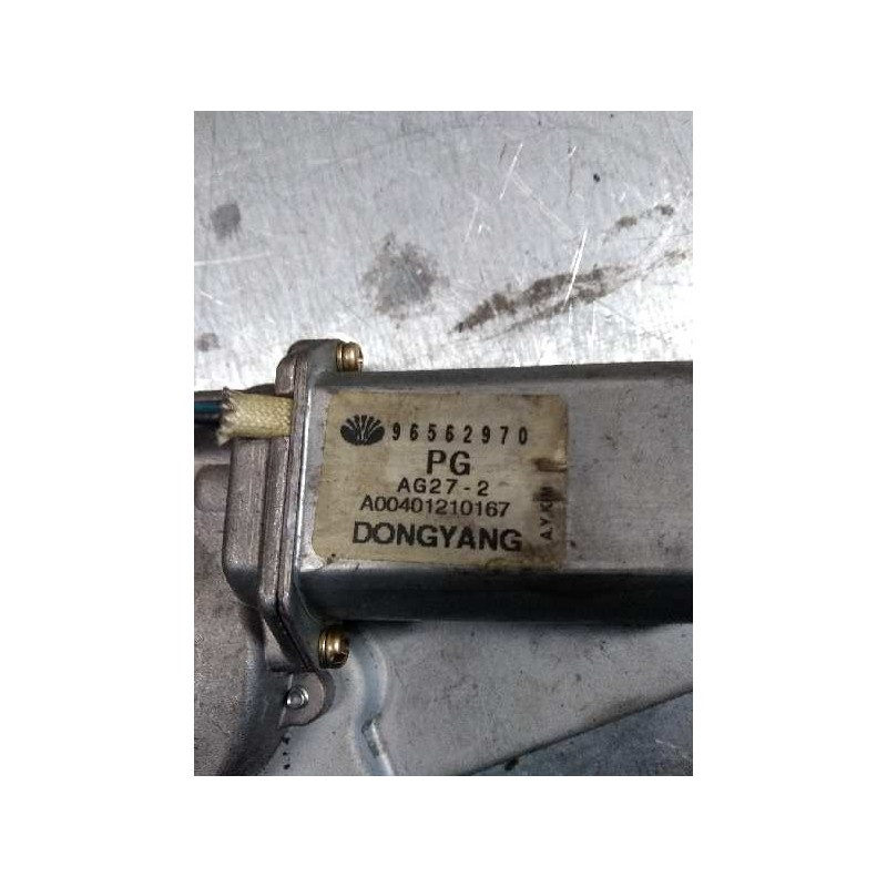 Recambio de motor limpia trasero para daewoo matiz 0.8 cat referencia OEM IAM 96562970 PG A00401210167