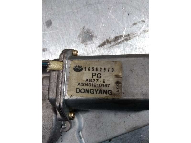 Recambio de motor limpia trasero para daewoo matiz 0.8 cat referencia OEM IAM 96562970 PG A00401210167