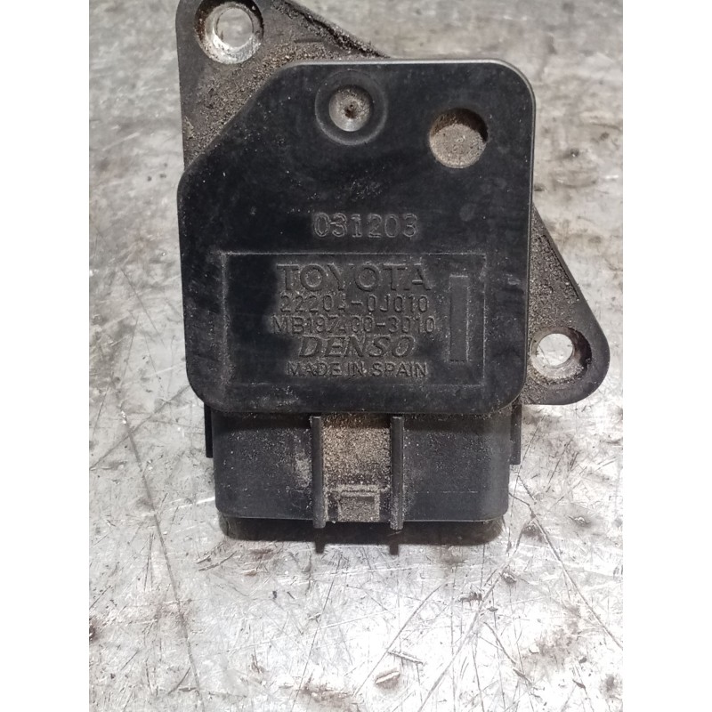 Recambio de caudalimetro para toyota avensis berlina (t25) 1.8 sol sedán (4-ptas.) referencia OEM IAM  222040J010 MB1974003010 