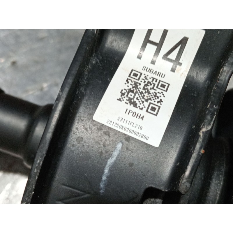 Recambio de transmision central para subaru xv (gt) 2.0 i e-boxer awd (gte) referencia OEM IAM 27111FL210 TRASERA 