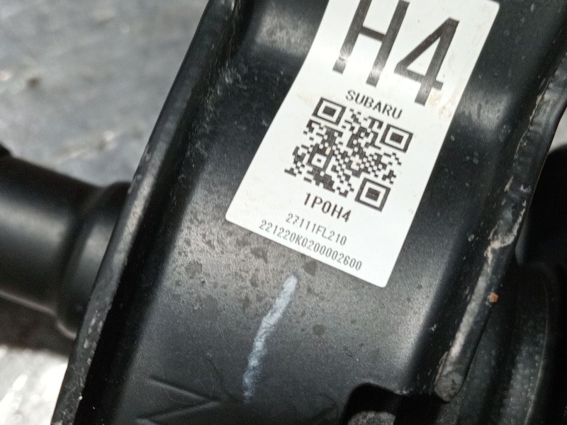 Recambio de transmision central para subaru xv (gt) 2.0 i e-boxer awd (gte) referencia OEM IAM 27111FL210 TRASERA 