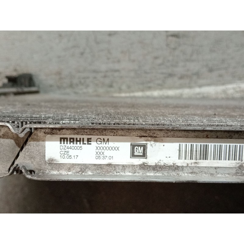 Recambio de radiador agua para opel insignia b sports tourer (z18) 2.0 cdti (35) referencia OEM IAM DZ440005  