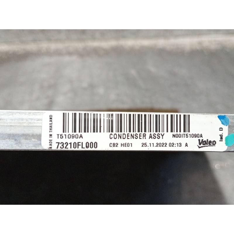 Recambio de condensador / radiador aire acondicionado para subaru xv (gt) 2.0 i e-boxer awd (gte) referencia OEM IAM 73210FL000 