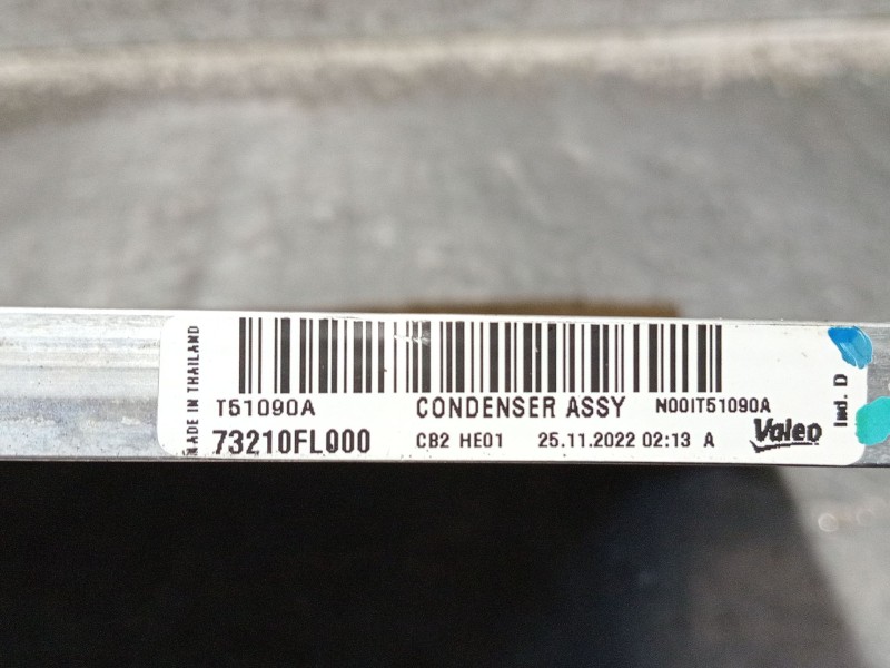 Recambio de condensador / radiador aire acondicionado para subaru xv (gt) 2.0 i e-boxer awd (gte) referencia OEM IAM 73210FL000 