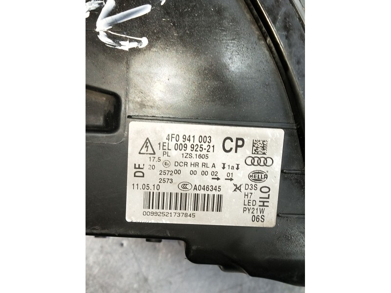 Recambio de faro izquierdo para audi a6 berlina (4f2) 2.0 tdi referencia OEM IAM  XENÓN  OJO MIRAR FOTOS 