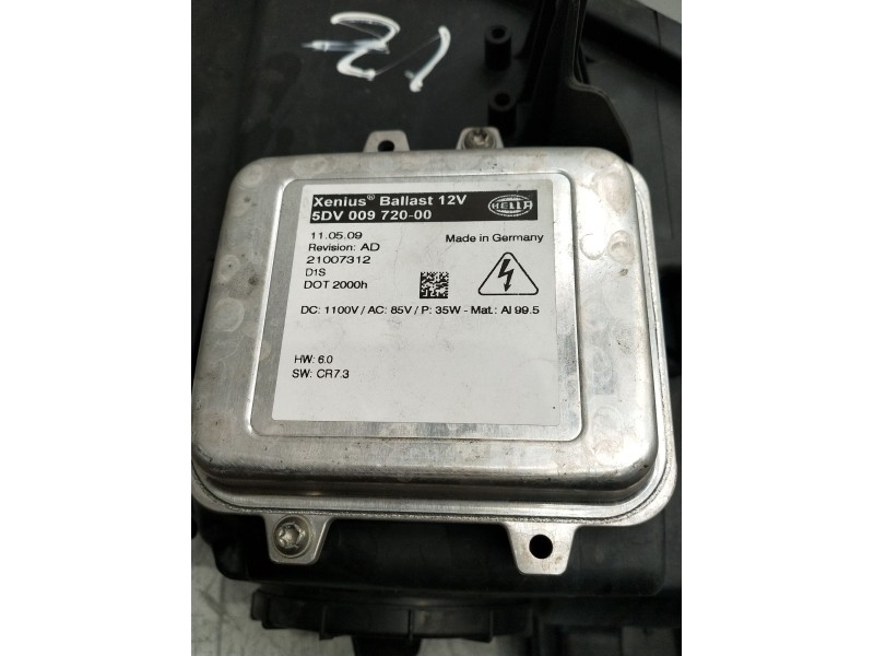 Recambio de faro izquierdo para opel insignia a (g09) 2.0 cdti (68) referencia OEM IAM 1zt0096310113226792  
