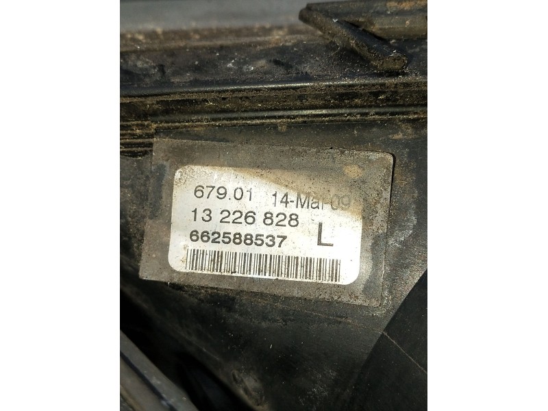 Recambio de faro antiniebla izquierdo para opel insignia a (g09) 2.0 cdti (68) referencia OEM IAM 13226828662588537  