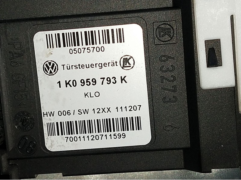 Recambio de elevalunas delantero izquierdo para volkswagen tiguan (5n1) advance referencia OEM IAM 5N1837729A5N08377551K0959793K