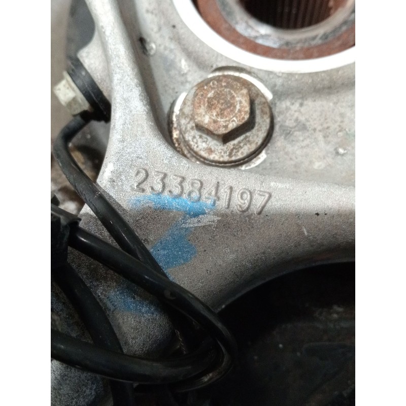 Recambio de mangueta delantera izquierda para opel insignia b sports tourer (z18) 2.0 cdti (35) referencia OEM IAM 23384197  