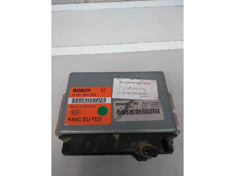 Recambio de centralita motor uce para kia clarus 2.0 cat referencia OEM IAM 0261204206 K9ACEUFED 
