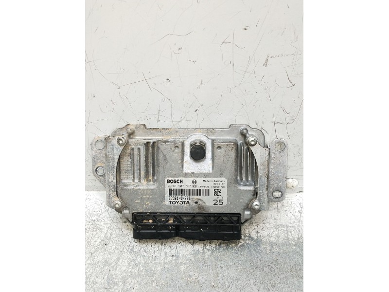 Recambio de centralita motor uce para citroën c1 seduction referencia OEM IAM 0261S07567  