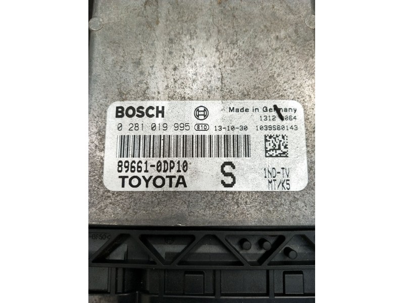 Recambio de centralita motor uce para toyota yaris live referencia OEM IAM   