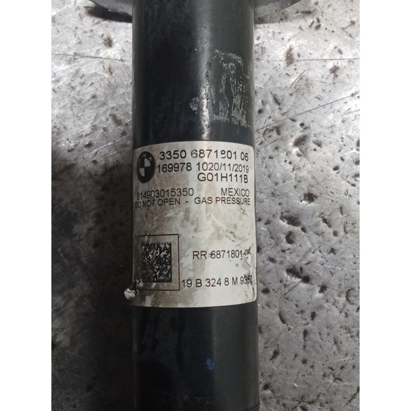 Recambio de amortiguador trasero izquierdo para bmw serie x3 (g01) referencia OEM IAM 3350687180106  