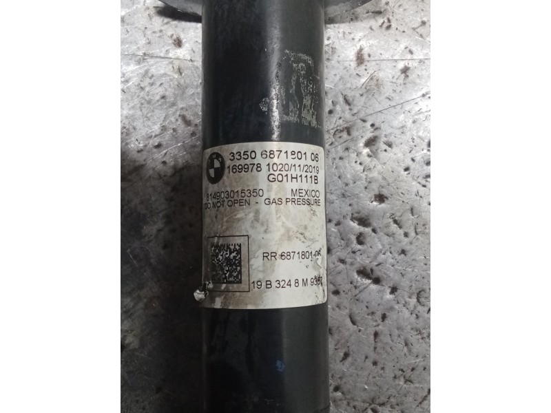 Recambio de amortiguador trasero izquierdo para bmw serie x3 (g01) referencia OEM IAM 3350687180106  