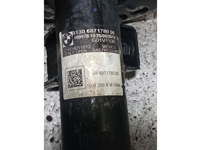 Recambio de amortiguador delantero derecho para bmw serie x3 (g01) referencia OEM IAM VR687178006  