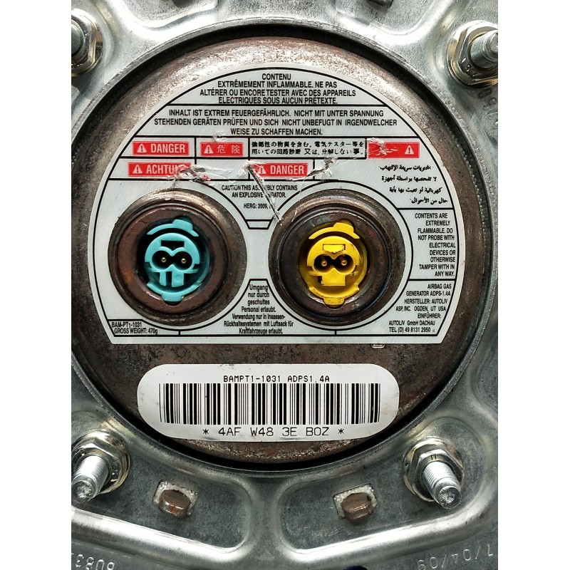 Recambio de airbag delantero izquierdo para opel insignia a (g09) 2.0 cdti (68) referencia OEM IAM 4afw483eb0z  