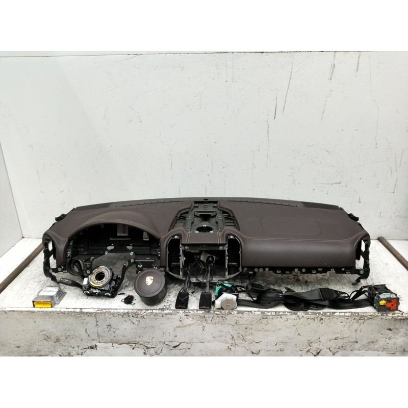 Recambio de kit airbag para porsche cayenne (92a) 4.8 s referencia OEM IAM  ojo ver fotos tapizado despegado