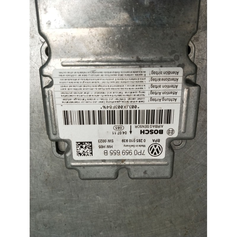 Recambio de kit airbag para porsche cayenne (92a) 4.8 s referencia OEM IAM  ojo ver fotos tapizado despegado