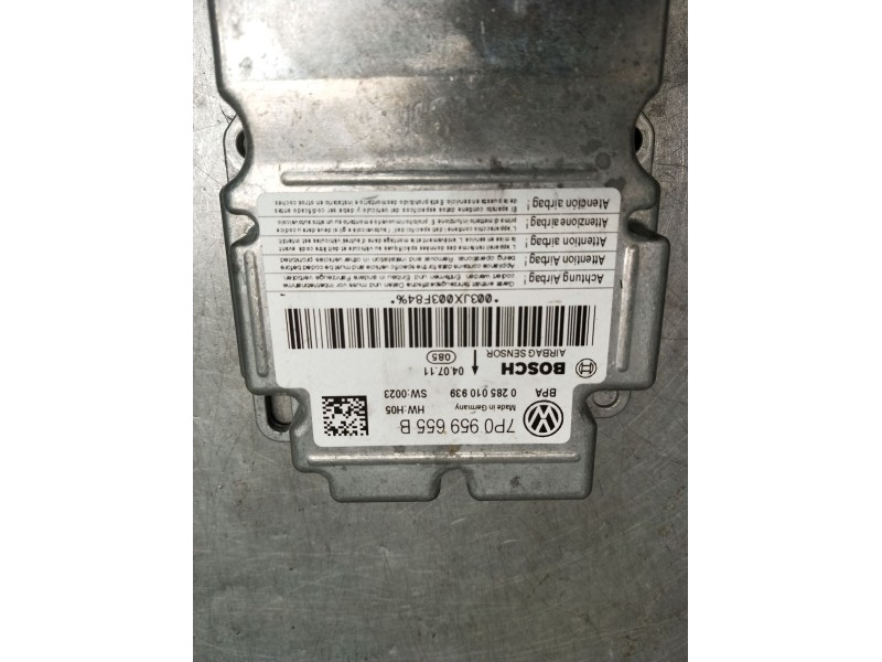 Recambio de kit airbag para porsche cayenne (92a) 4.8 s referencia OEM IAM  ojo ver fotos tapizado despegado