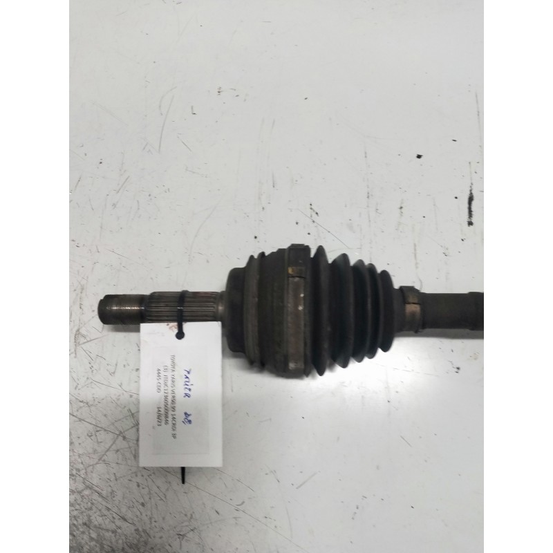 Recambio de transmision delantera derecha para toyota yaris (ncp1/nlp1/scp1) 1.4 d-4d linea luna referencia OEM IAM DP31  