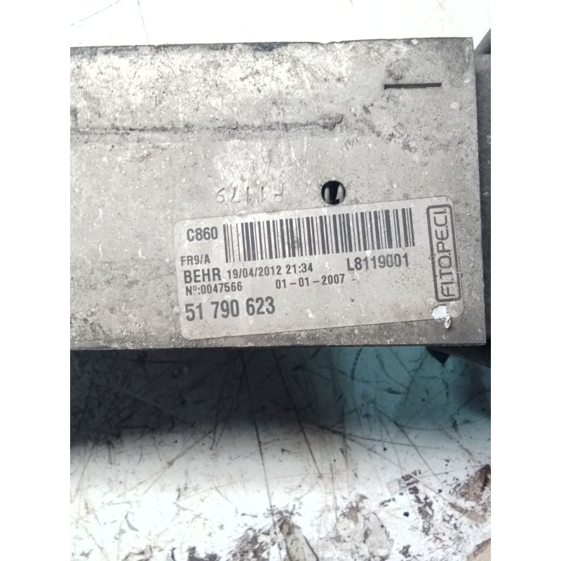 Recambio de intercooler para citroën nemo furgoneta/monovolumen (aa_) 1.3 hdi 75 referencia OEM IAM 51790623  