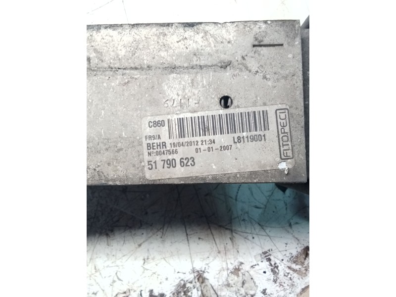 Recambio de intercooler para citroën nemo furgoneta/monovolumen (aa_) 1.3 hdi 75 referencia OEM IAM 51790623  