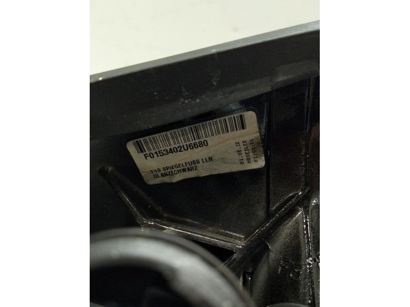 Recambio de retrovisor derecho para bmw serie 5 lim. (f10) 525d xdrive referencia OEM IAM f0153402u6680 ELECTRICO 