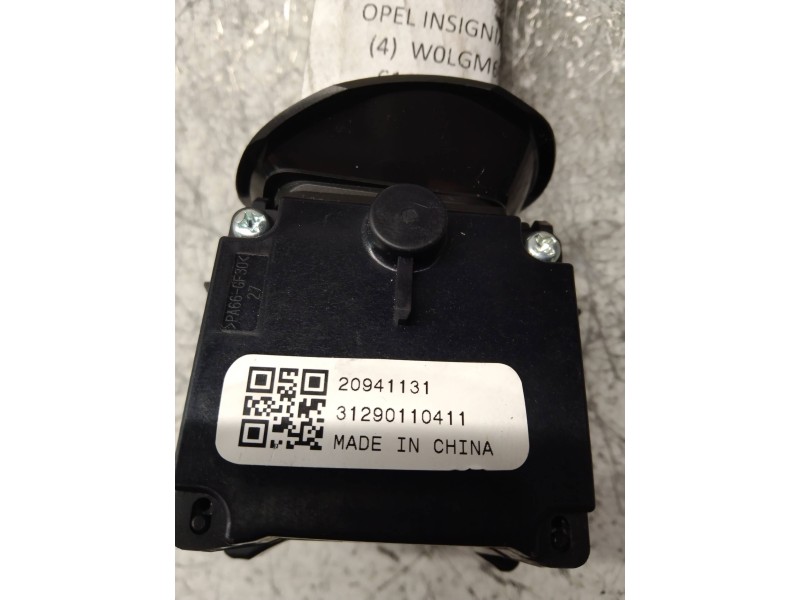 Recambio de mando limpia para opel insignia berlina edition referencia OEM IAM 20941131 31290110411 