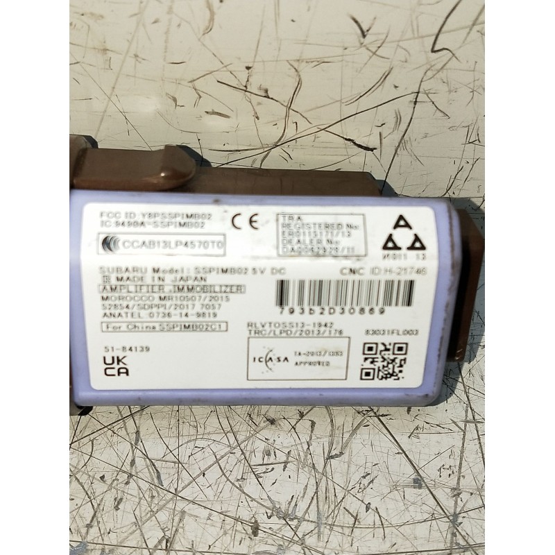 Recambio de conmutador de arranque para subaru xv (gt) 2.0 i e-boxer awd (gte) referencia OEM IAM 793b2D30869  