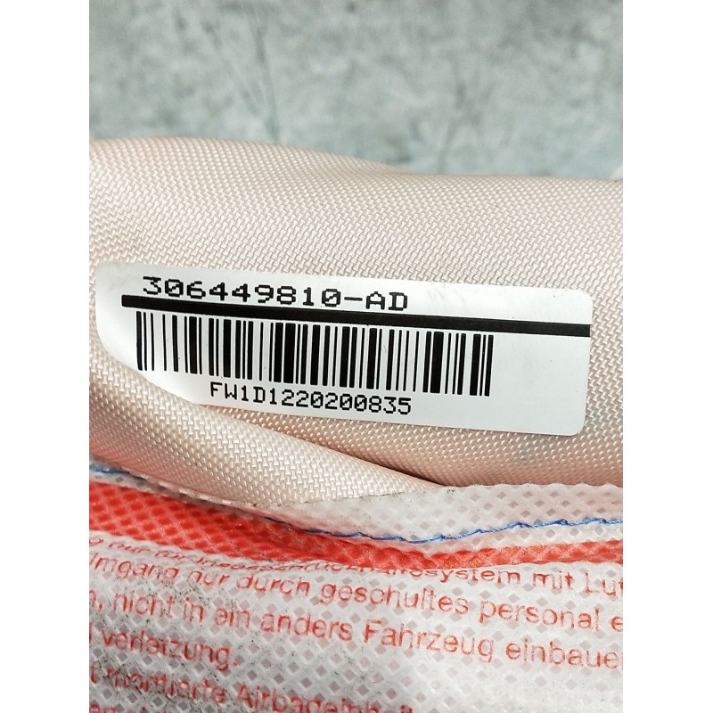 Recambio de airbag cortina delantero derecho para bmw serie 5 lim. (f10) 525d xdrive referencia OEM IAM 306449810ad  