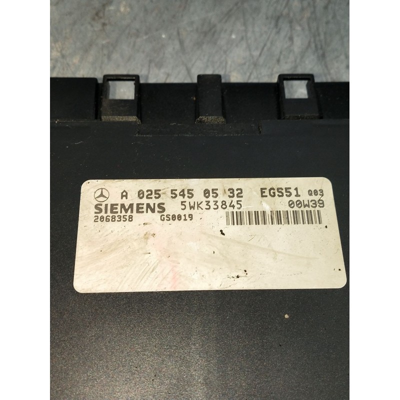Recambio de centralita cambio automatico para mercedes-benz clase e (w210) berlina diesel 270 cdi (210.016) referencia OEM IAM a