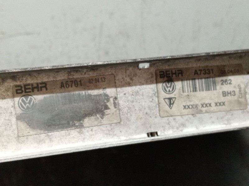 Recambio de radiador agua para volkswagen touareg (7la) referencia OEM IAM A6701 A7331 