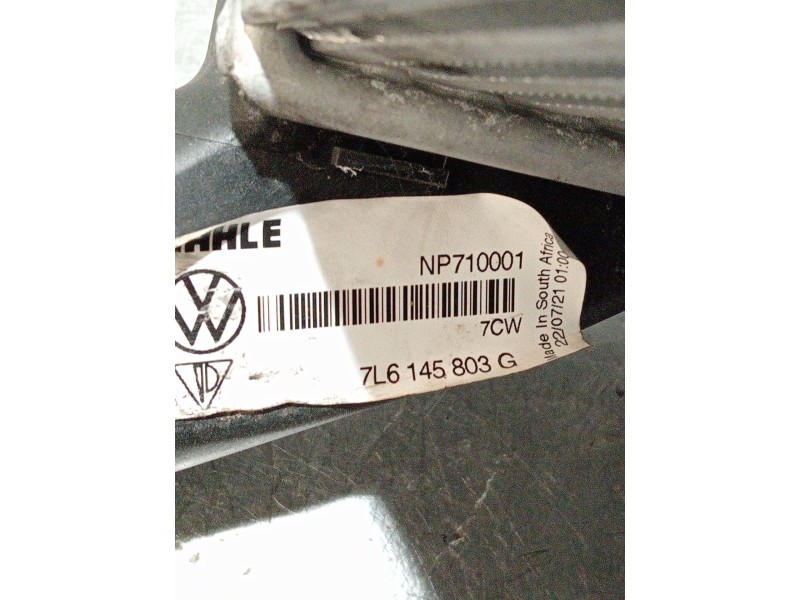 Recambio de intercooler para volkswagen touareg (7la) referencia OEM IAM 7L6145803G NP710001 