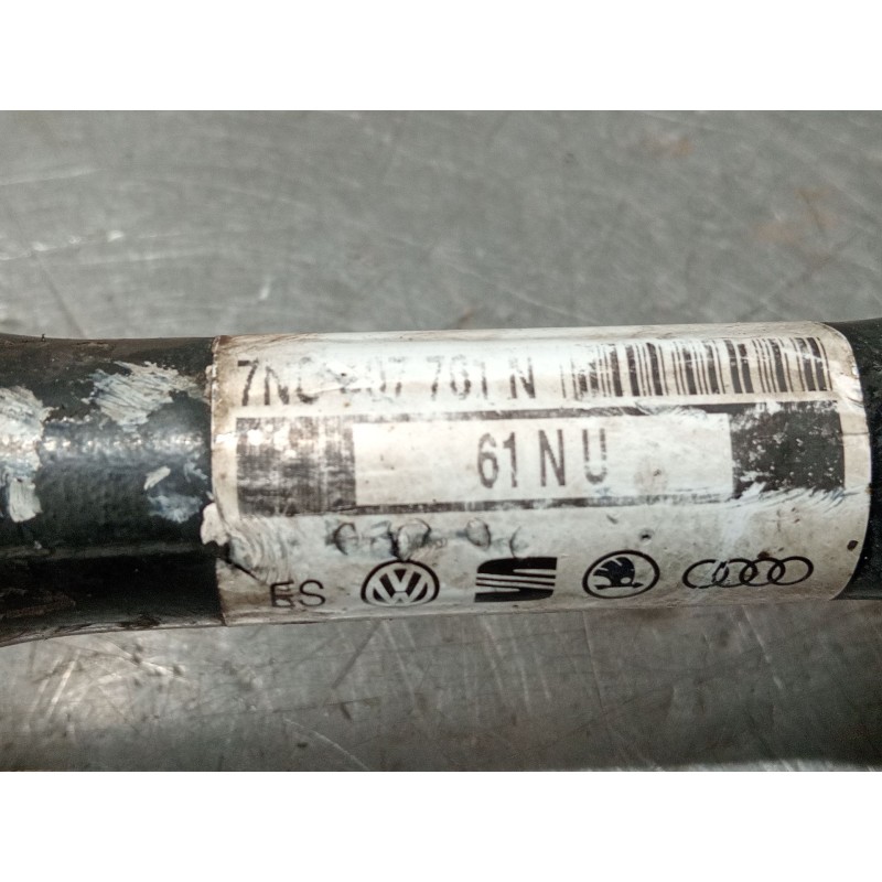 Recambio de transmision delantera izquierda para seat alhambra (710, 711) 2.0 tdi referencia OEM IAM 7N0407761N  