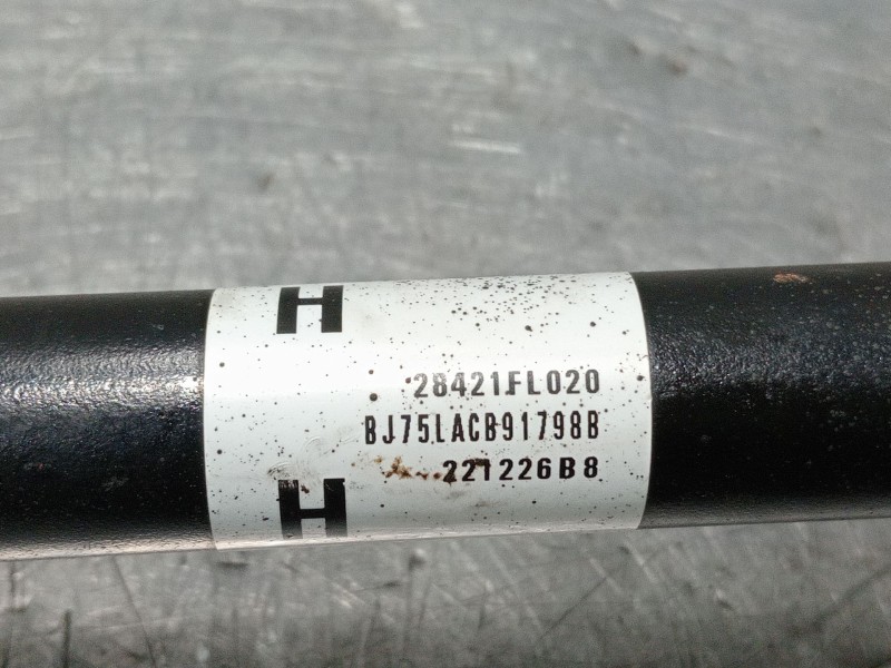 Recambio de transmision trasera derecha para subaru xv (gt) 2.0 i e-boxer awd (gte) referencia OEM IAM 28421FL020 221226B8 