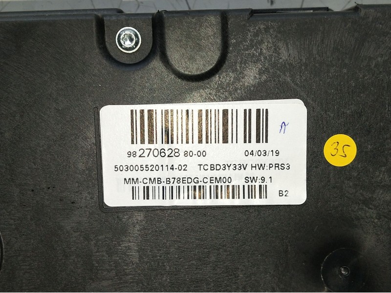 Recambio de cuadro instrumentos para citroën c4 spacetourer 1.2 referencia OEM IAM 98270628800  