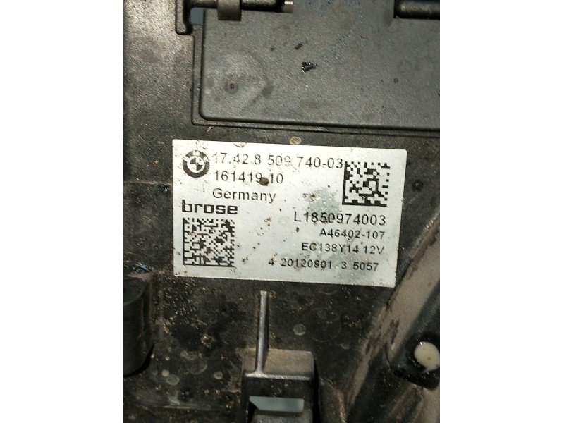 Recambio de electroventilador para bmw serie 5 lim. (f10) 525d xdrive referencia OEM IAM 174285097400316141910  