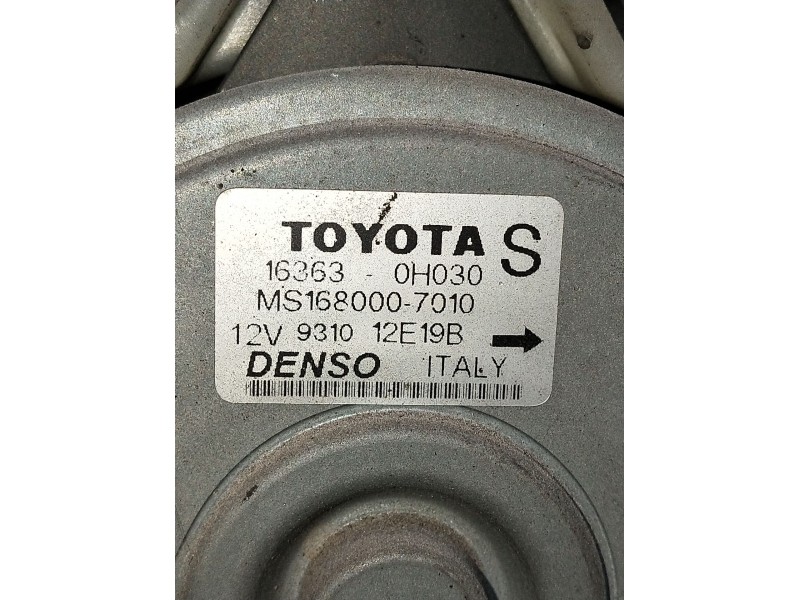 Recambio de electroventilador para toyota avensis berlina (t25) 1.8 sol sedán (4-ptas.) referencia OEM IAM 16363OHO30MS168000701