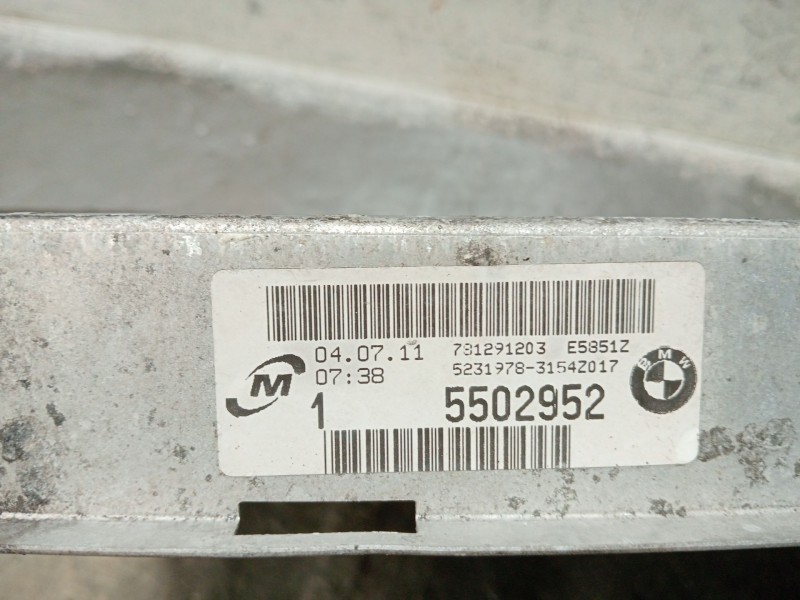Recambio de radiador agua para bmw serie 3 berlina (e90) 320d referencia OEM IAM 5502952  
