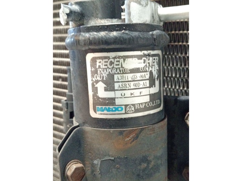 Recambio de condensador / radiador aire acondicionado para mitsubishi galloper (hyundai) referencia OEM IAM ASRN60DA1  