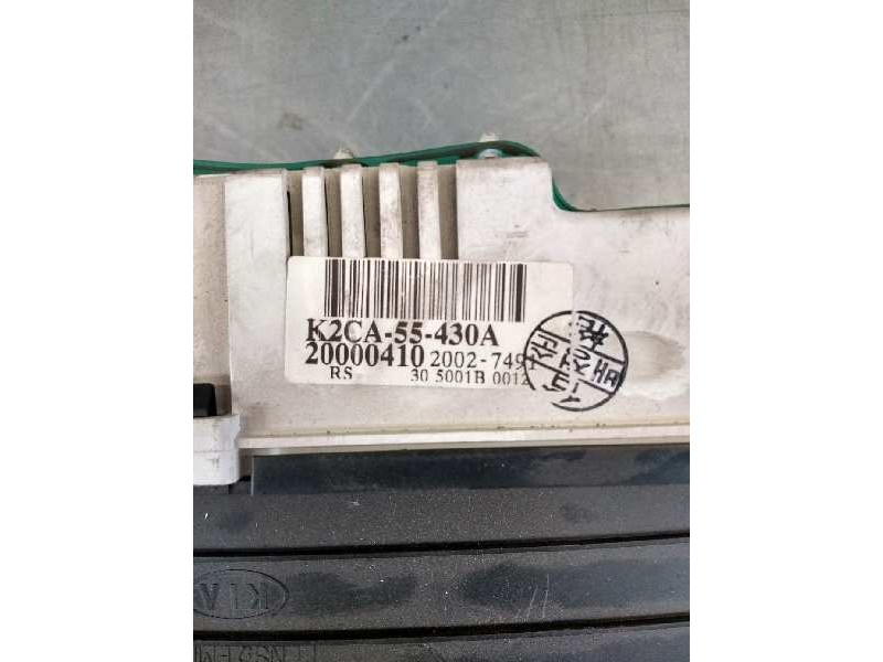 Recambio de cuadro instrumentos para kia carens 1.8 cat referencia OEM IAM K2CA55430A 20027491 305001B0012