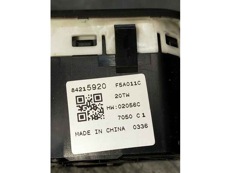 Recambio de mando luces para opel insignia b sports tourer (z18) 2.0 cdti (35) referencia OEM IAM 84215920  