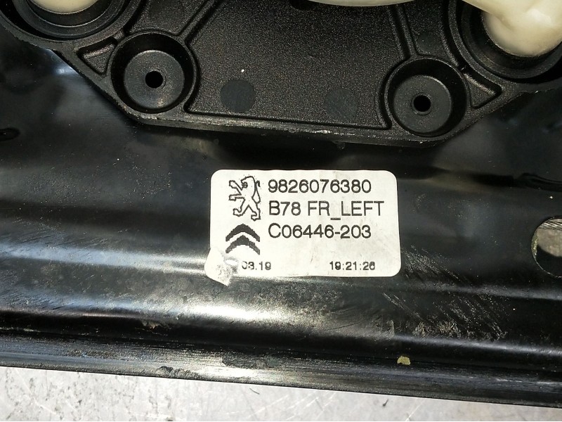 Recambio de elevalunas delantero izquierdo para citroën c4 spacetourer 1.2 referencia OEM IAM 9826076380 5P 