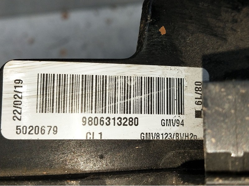 Recambio de electroventilador para citroën c4 spacetourer 1.2 referencia OEM IAM 9806313280  