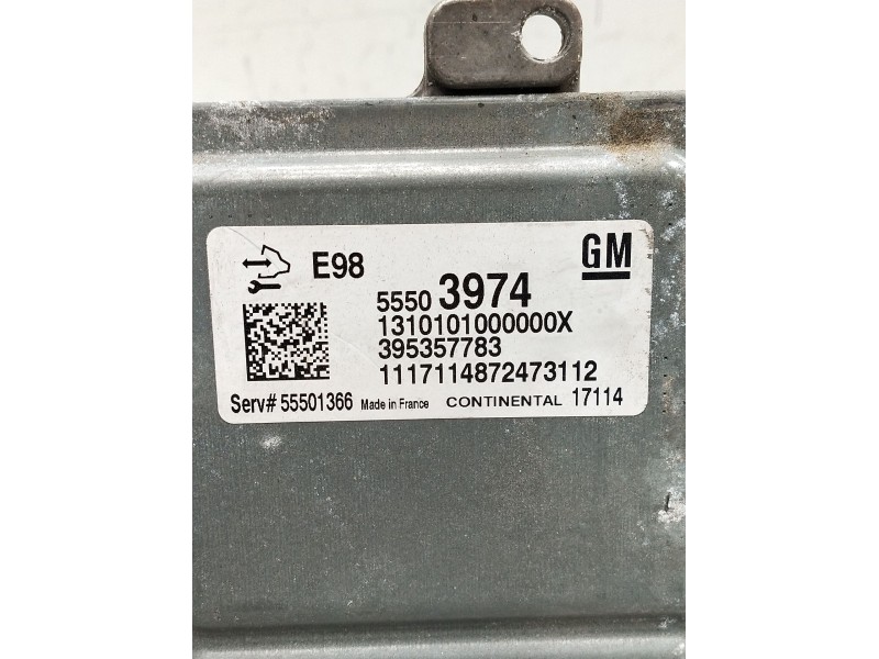 Recambio de centralita motor uce para opel insignia b sports tourer (z18) 2.0 cdti (35) referencia OEM IAM 55503974 395357783 11