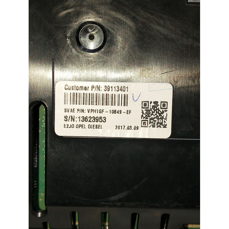 Recambio de cuadro instrumentos para opel insignia b sports tourer (z18) 2.0 cdti (35) referencia OEM IAM 39113401 13623953  