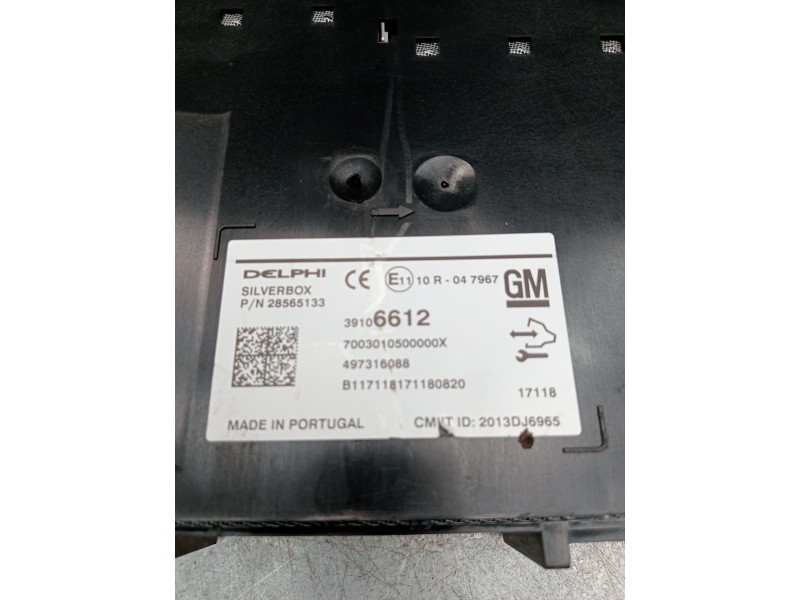 Recambio de sistema navegacion gps para opel insignia b sports tourer (z18) 2.0 cdti (35) referencia OEM IAM 39106612 497316088 