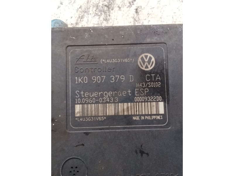 Recambio de abs para audi a3 (8p1) 1.9 tdi referencia OEM IAM 1K0907379D 1K0614517B  
