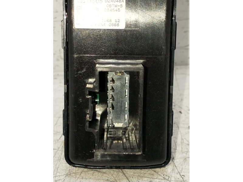 Recambio de mando elevalunas delantero derecho para opel insignia b sports tourer (z18) 2.0 cdti (35) referencia OEM IAM 2333350