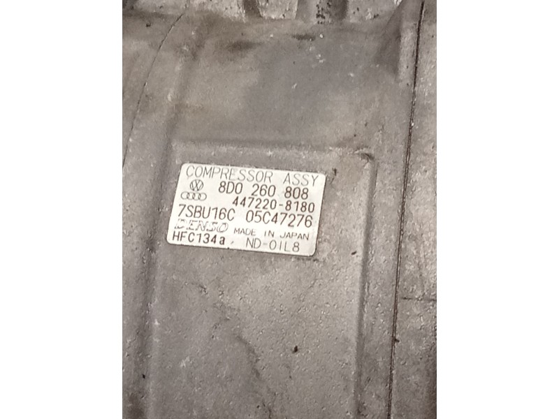 Recambio de compresor aire acondicionado para volkswagen passat berlina (3b3) executive referencia OEM IAM 7SBU16C 05047276  